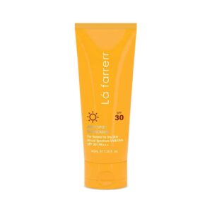 کرم ضد آفتاب SPF30 پوست خشک و معمولی لافارر ضدلک و بدون رنگ 40 میلی لیتر